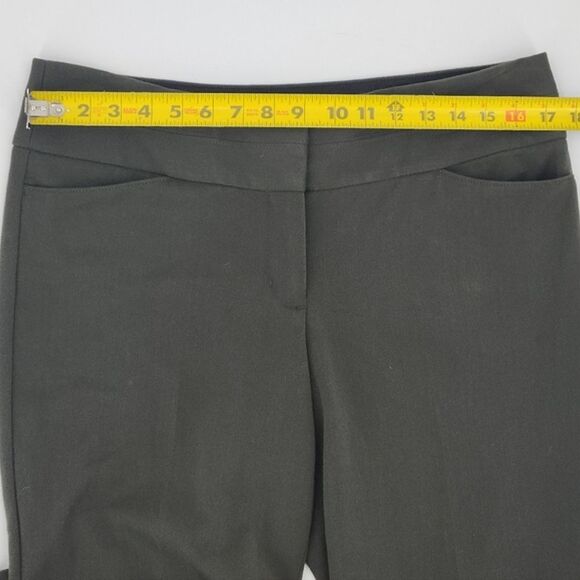 Express Editor Pants Womens Size 10 Green Work Office Business Professional Corp - Picture 4 of 7